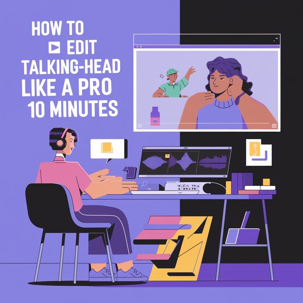  How to Edit Talking-Head Videos Like a Pro in Under 10 Minutes